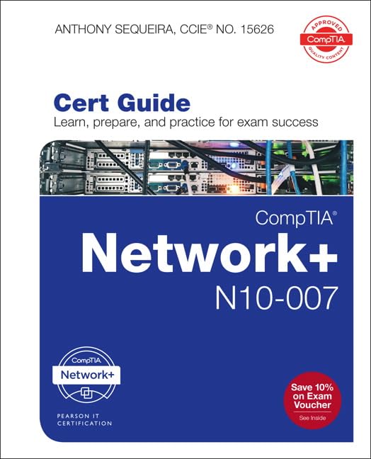 CompTIA Network+ N10-007 Cert Guide (Certification Guide) used book depot