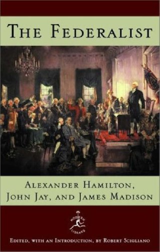 The Federalist: A Commentary on the Constitution of the United States (Modern Library) used book depot