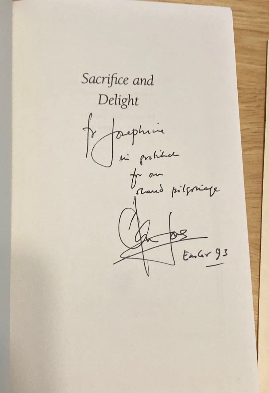 Sacrifice and Delight: Spirituality for Ministry used book depot