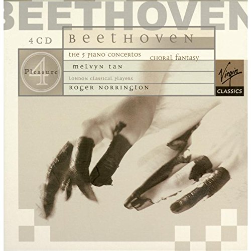 Beethoven: The 5 Piano Concertos / Choral Fantasy - Melvyn Tan / Roger Norrington / London Classical Players used book depot