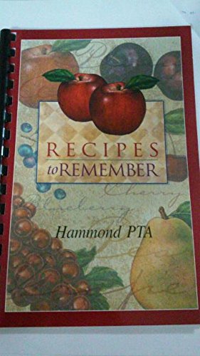 Recipes to Remember Hammond PTA used book depot