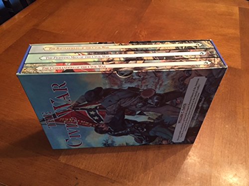 The Civil War: Rebels and Yankees - The Commanders of the Civil War; the Battlefields of the Civil War; the Fighting Men of the Civil War (Complete 3-Volume Set in Matching Slipcase) used book depot