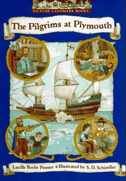 The Pilgrims at Plymouth (Landmark Books) used book depot