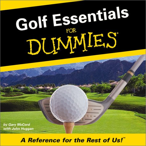 Golf Essentials for Dummies: A Reference for the Rest of Us used book depot