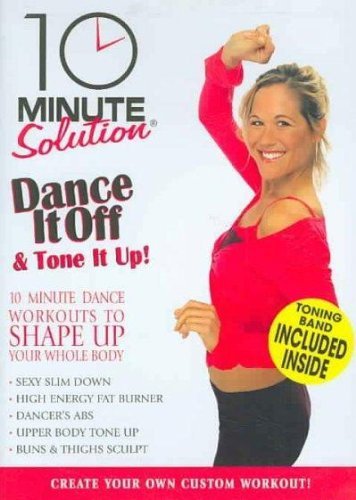 10 MIN SOLUTION:DANCE IT OFF & TONE I - DVD Movie used book depot