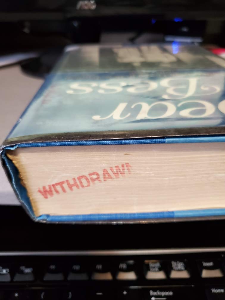 Dear Bess: The Letters from Harry to Bess Truman Hardcover July, 1983 used book depot