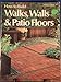 How to build walks, walls  patio floors, A Sunset book, 170 R Klein