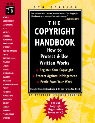 The Copyright Handbook: How to Protect & Use Written Works used book depot
