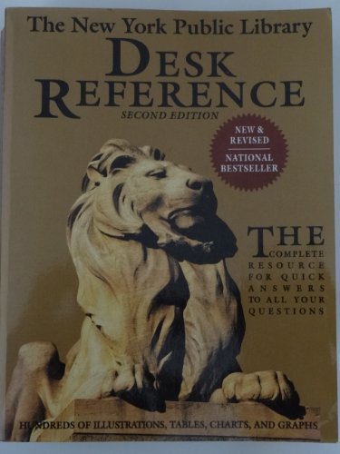 The New York Public Library Desk  Second Edition Reference GENERAL REFERENCE [Paperback] Fargis, Paul, et al, editor