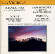 Tchaikovsky: Capriccio Italien; Mussorgsky: Night on Bald Mountain; Dukas: The Sorcerer's Apprentice; Enesco: Roumanian Rhapsody No. 1 used book depot