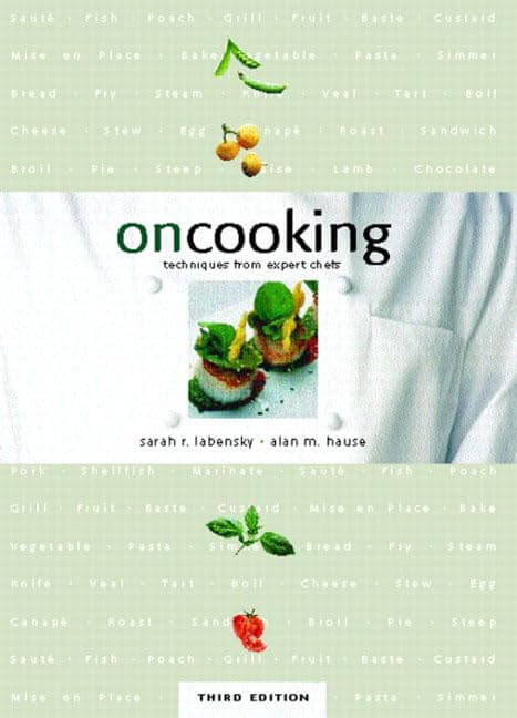 On Cooking: Techniques From Expert Chefs, Trade Version (3rd Edition) used book depot