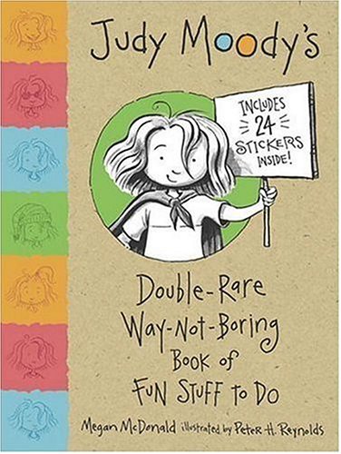 Judy Moody's Double-Rare-Way-Not-Boring Book of Fun Stuff to Do used book depot
