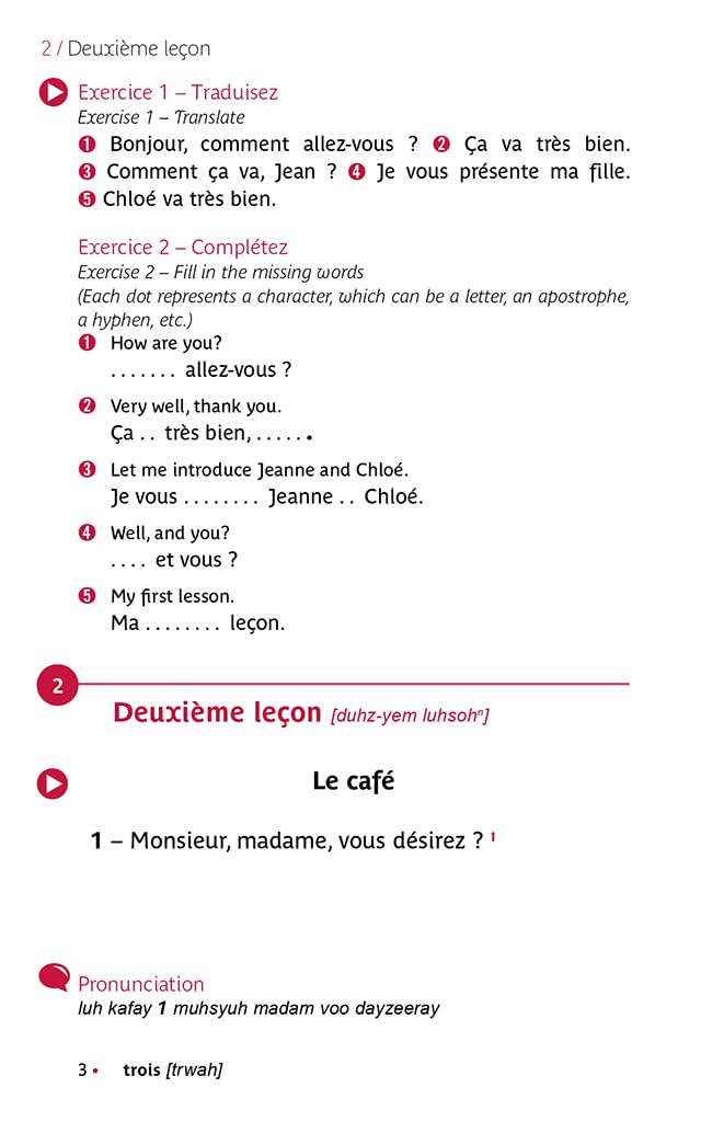 French Workbook (With Ease) used book depot