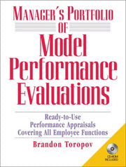 Manager's Portfolio of Model Performance Evaluations: Ready-To-Use Performance Appraisals Covering All Employee Functions used book depot