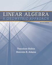 Linear Algebra: A Geometric Approach used book depot