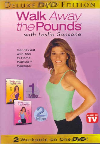 Leslie Sansone - Walk Away the Pounds (Get Up and Get Started 1 Mile / High Calorie Burn 2 Miles) used book depot