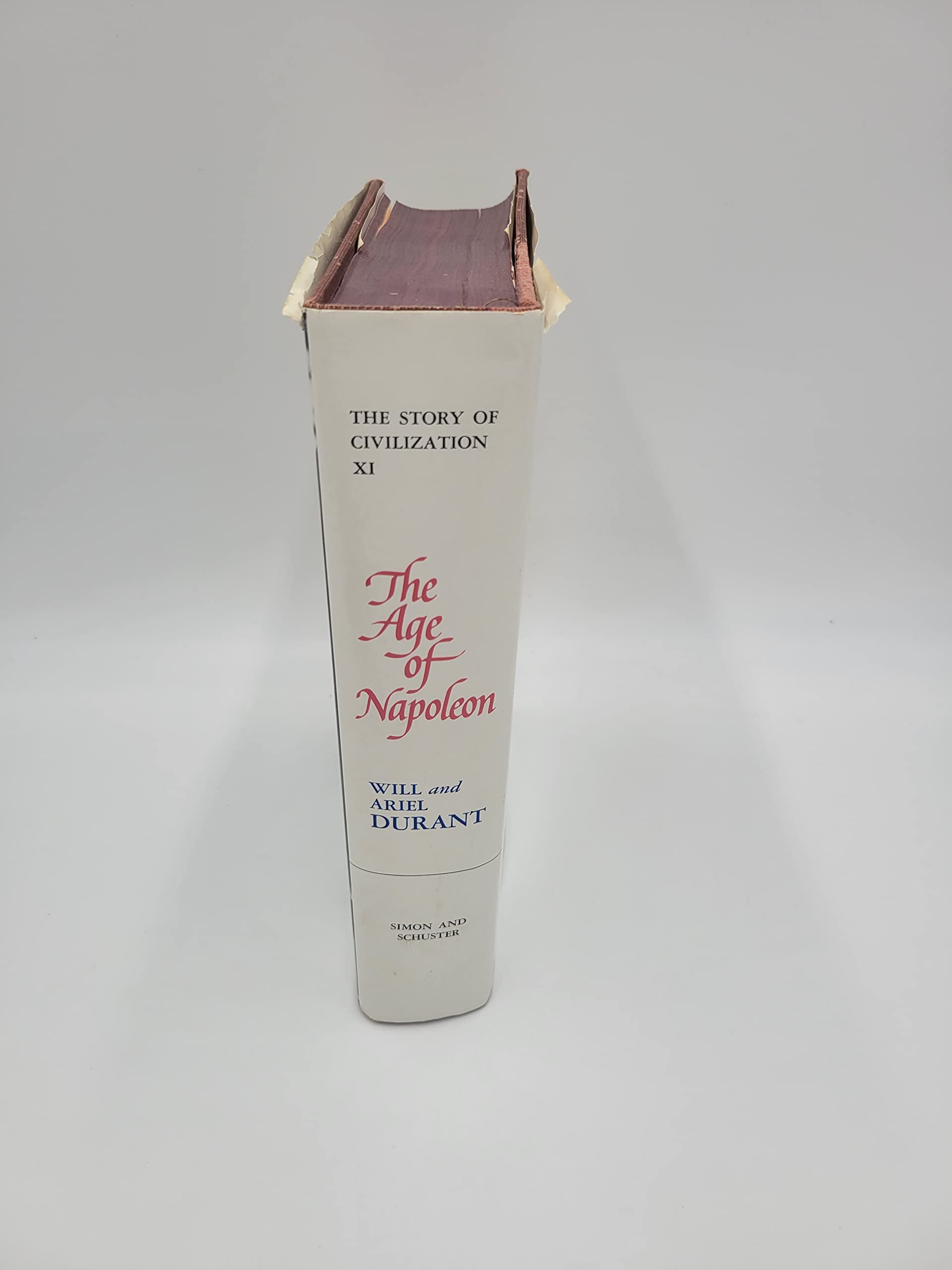 The Age of Napoleon (The Story of Civilization, Part XI) used book depot