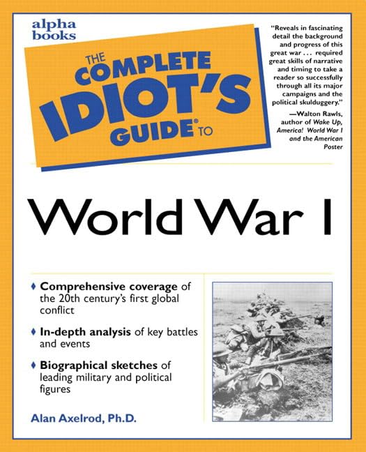 Complete Idiot's Guide to World War I used book depot