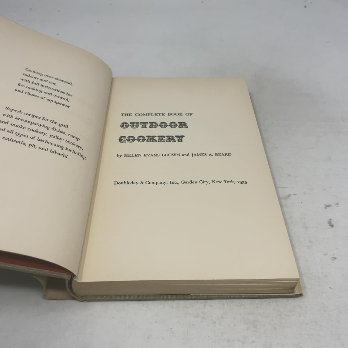 The Complete Book of Outdoor Cookery