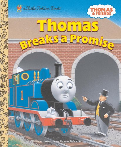 Thomas Breaks a Promise (Thomas & Friends) (Little Golden Book) used book depot