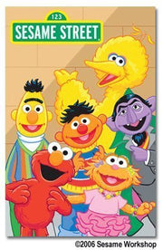 Personalized Sesame Street Children's Book (My Day on Sesame Street) used book depot