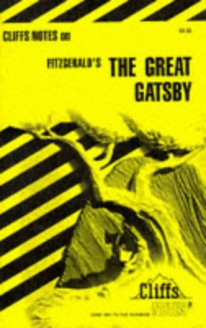 Fitzgerald's The Great Gatsby (Cliffs Notes) used book depot