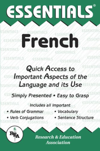 French Essentials (Essentials Study Guides) (English and French Edition) used book depot