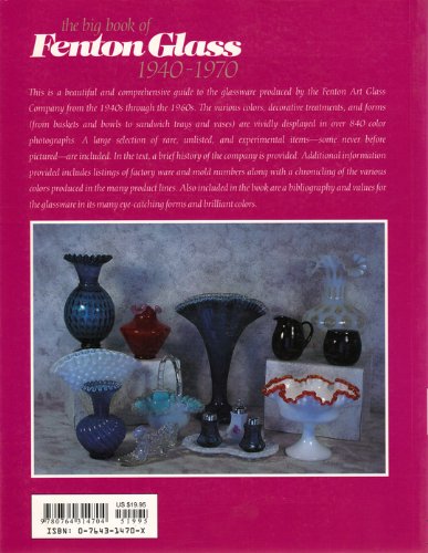 The Big Book of Fenton Glass: 1940-1970 used book depot