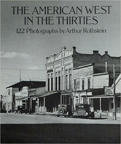 The American West in the thirties (Dover pictorial archive series) used book depot