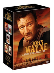 John Wayne Legendary Heroes Collection (Blood Alley / McQ / The Sea Chase / Tall in the Saddle / The Train Robbers) used book depot