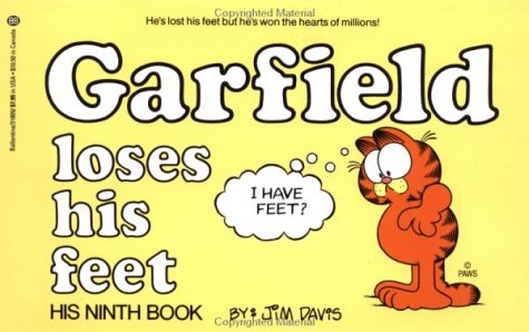 Garfield Loses His Feet: His Ninth Book used book depot