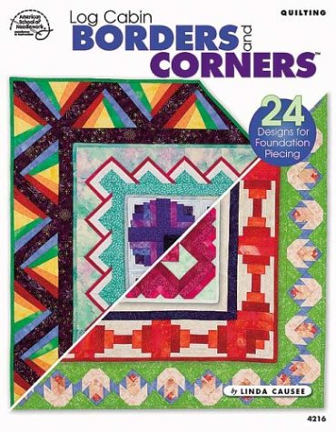 Quilting Log Cabin Borders and Corners used book depot