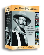 John Wayne DVD Collection (Flying Tigers/Sands of Iwo Jima/The Fighting Kentuckian/In Old California/Rio Grande)