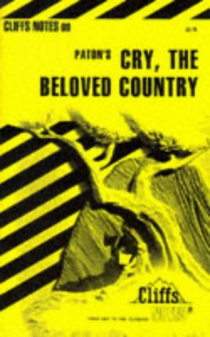 Cry, the Beloved Country (Cliffs Notes) used book depot