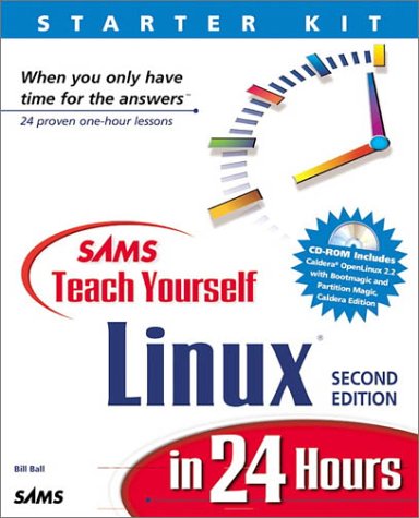 Sams Teach Yourself Linux in 24 Hours 2nd Edition Ball, Bill