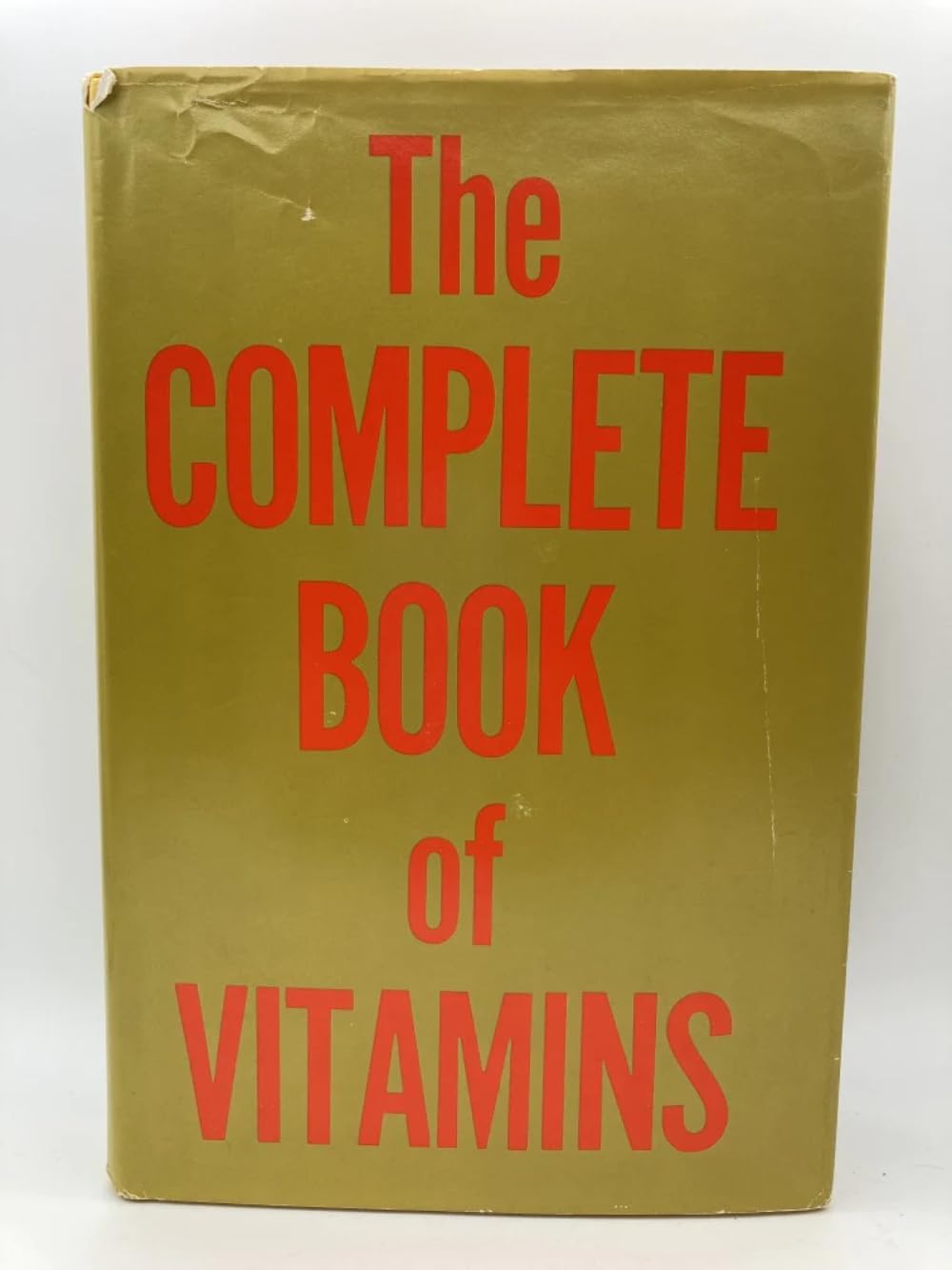The Complete Book of Vitamins used book depot