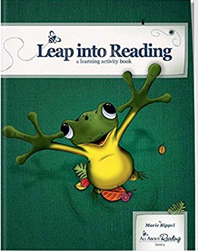 Leap into Reading a learning activity book used book depot