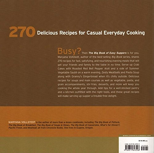The Big Book of Easy Suppers: 270 Delicious Recipes for Casual Everyday Cooking