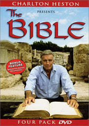Charlton Heston Presents the Bible (Four-Pack DVD) used book depot