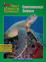 Holt Science and Technology Environmental Science: Short Course E used book depot