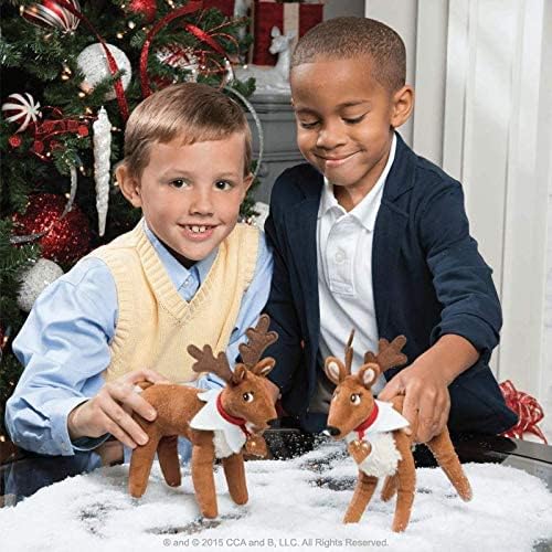The Elf on the Shelf Pets: A Reindeer Tradition Plush with storybook used book depot