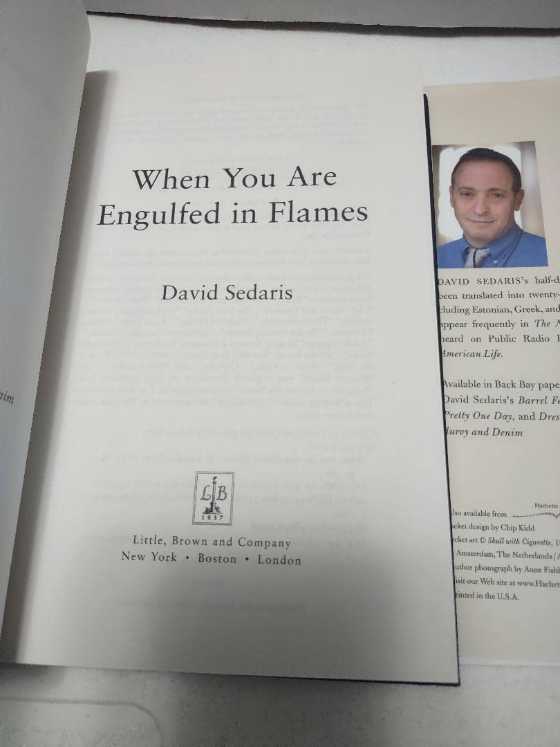 When You Are Engulfed in Flames used book depot