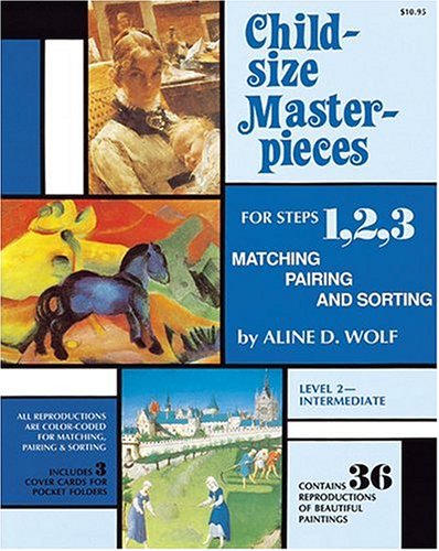 Child Size Masterpieces for Steps 1, 2, 3: Matching, Pairing and Sorting - Level 2 Intermediate used book depot