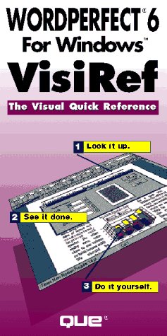 Wordperfect 6 for Windows Visiref used book depot