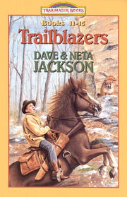 Attack in the Rye Grass/Trial by Poison/The Betrayer's Fortune/Flight of the Fugitives/ Abandoned on the Wild Frontier (Trailblazer Books 11-15) used book depot