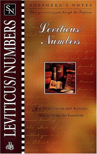 Shepherd's Notes: Leviticus/Numbers used book depot
