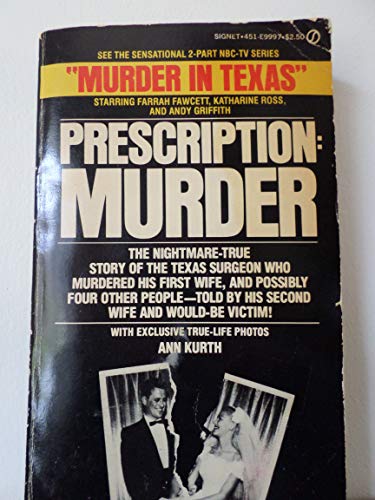 Prescription Murder Kurth, Ann