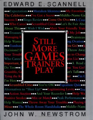 Still More Games Trainers Play used book depot