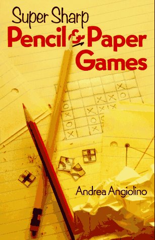 Super Sharp Pencil & Paper Games used book depot