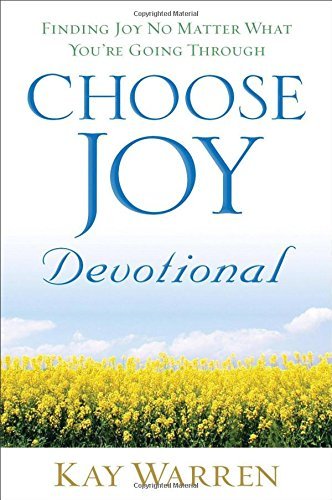 Choose Joy Devotional: Finding Joy No Matter What You're Going Through used book depot